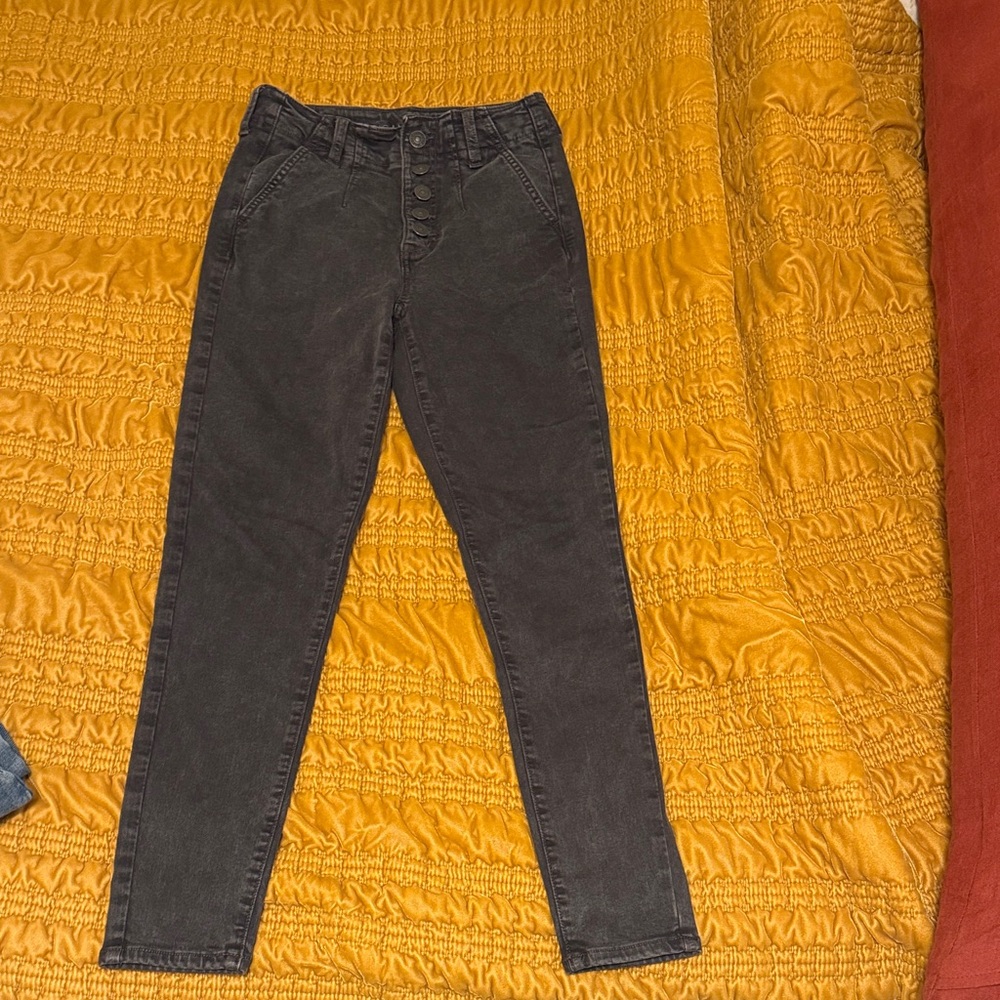 American Eagle Outfitters High Rise Black Jeans